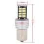 2pcs 1156 / BA15S 6W 30SMD 4014 900LM Белый свет 6500K Декодировал светодиодный автомобильный тормоз / рулевой свет