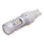 T15 50W 600LM White Light 10 SMD-2828-LEDs Car Fog Light Backup Light Bulb, Constant Current, DC 12-24V
