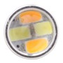 2PCS 1157/BAY15D 10W 700LM Yellow + White Light SMD 5630 Car Тормозной лампы, постоянный ток, DC 12-24V