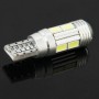 T10 4W White 200LM 10 LED SMD 5730 Backup Reverse Light Turn Signal Bulb for Vehicles, DC 12V