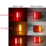 2 PCS CNSUNNY LIGHT DC 12V Car Truck Trailer Caravans LED Rear Tail Warning Brake Lights