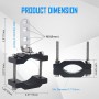 Y-020 Universal Adjustable Pipe Clamp Bracket