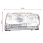 A5805-01 CAR LEFT WOTED BODECT LAWN LAMP Крышка лампы 1847387 для Ford Transit MK8 2014-2019