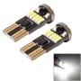 2 PCS DC 12V 2W 240LM 5500K T10-4014-15SMD Car Width Lamp Clearance Light Parking Lights(White Light)