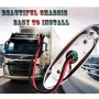 10 PCS DC 10-30V Car Truck Trailer Piranha 3-LED Side Marker Indicator Lights Bulb Lamp, Light Color: Red