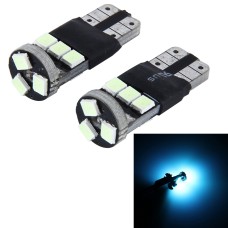 2 шт. T10 5W SMD 2835 9 Светодиодные зазочные светильники, DC 12V (Ice Blue Light)