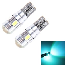 2pcs T10 3W Ice Blue Light 6 SMD 5630 Светодиодный светодиод без ошибок CANBUS CAR LAMPAR