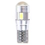 2pcs T10 3W White Light 6 SMD 5630 Светодиодный светодиод без ошибок CANBUS CAR LAMPANCE LAMP, DC 12V