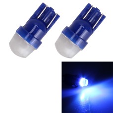 2 PCS T10/W5W/194/501/168 0.6W 35LM 6000K 2835-LED Bulbs Car Reading Lamp Clearance Light, DC 12V(Ice Blue Light)