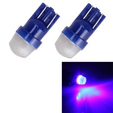 2 PCS T10/W5W/194/501/168 0.6W 35LM 6000K 2835-LED Bulbs Car Reading Lamp Clearance Light, DC 12V(Blue Light)