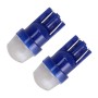 2 PCS T10/W5W/194/501/168 0.6W 35LM 6000K 2835-LED Bulbs Car Reading Lamp Clearance Light, DC 12V(Blue Light)