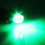 2 PCS T10/W5W/194/501/168 0.6W 35LM 6000K 2835-LED Bulbs Car Reading Lamp Clearance Light, DC 12V(Green Light)