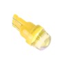 2 PCS T10/W5W/194/501/168 0.6W 35LM 6000K 2835-LED Bulbs Car Reading Lamp Clearance Light, DC 12V(Yellow Light)