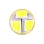 2 PCS T10/W5W/194/501/168 0.6W 35LM 6000K 2835-LED Bulbs Car Reading Lamp Clearance Light, DC 12V(Yellow Light)