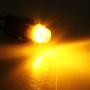 2 PCS T10/W5W/194/501/168 0.6W 35LM 6000K 2835-LED Bulbs Car Reading Lamp Clearance Light, DC 12V(Yellow Light)