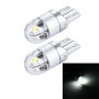 2 PCS T10 2W 150 LM 6000K 2 SMD-3030 LED Car Clearance Lights Lamp, DC 12V(White Light)