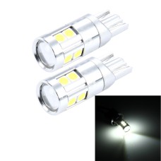 2 ПК, T10 5W 8 SMD-3030 Светодиодные зазочные светильники, DC 12V (белый свет)