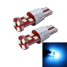 2 ПК, T10 2,5W 9 SMD-3030 Светодиодные светодиодные лампы, DC 12V (Ice Blue Light)