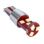 2 ПК, T10 2,5W 200 LM 6000K 9 SMD-3030 Светодиодный зазор лампы, DC 12V (белый свет)