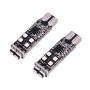 2 PCS W5W 194 T10 Multi Colors 10 SMD 3535 LED Car Clearance Light Marker Light with Remote Control, DC 12V