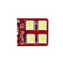 2 PCS T10 3W 300 LM 6000K Constant Current Car Clearance Light with 8 SMD-2835 Lamps, DC 9-18V(White Light)