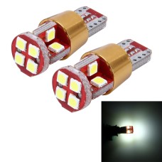 2 PCS T10 3W 300 LM 6000K Constant Current Car Clearance Light with 12 SMD-3030 Lamps, DC 9-18V(White Light)