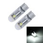 2 ПК T10 2,5W 200 LM 6000K 3 SMD-3030 Светодиодные светодиоды.