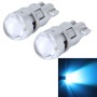 10 ПК, T10 1W 50LM CAR CREANCE LIGHT с LAMP SMD-3030, DC 12V (Ice Blue Light)