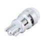 10 шт. T10 1W 50LM CAR CREANCE LIGHT с LAMP SMD-3030, DC 12V (теплый белый)