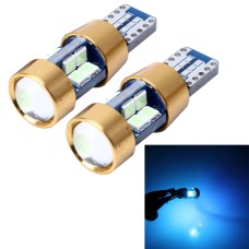 2 PCS T10 3W Error-Free Car Clearance Light with 19 SMD-3030 LED Lamp, DC 12V (Ice Blue Light)