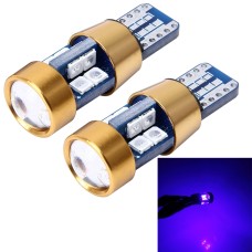 2 PCS T10 3W Error-Free Car Clearance Light with 19 SMD-3030 LED Lamp, DC 12V (Blue Light)