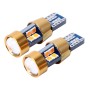 2 PCS T10 3W Error-Free Car Clearance Light with 19 SMD-3030 LED Lamp, DC 12V (Orange Light)