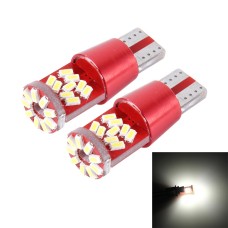 2 PCS T10 5W 27 SMD-3014 LEDs Car Clearance Light Lamp, DC 12V(White Light)