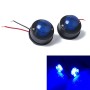 2 PCS 7LEDs Car Clearance Light Marker Light for Truck DC 12V(Blue Light)