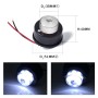 2 PCS 7LEDs Car Clearance Light Marker Light for Truck DC 12V(White Light)