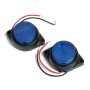 2 PCS 6LEDs Car Clearance Light Marker Light for Truck DC 24V(Blue Light)