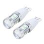 2 ПК, T15 3W 240LM CAR CREANCE LIGHT LIGHT Light с 10 лампами SMD-3030-led, DC 12V (Ice Blue Light)