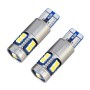 2 ПК T10 / W5W / 168/194 DC12V 2,2W 6000K 180LM 9LEDS SMD-3030.