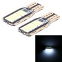 2 PCS T10 2W 150 LM 6000K Error-free Car Clearance Light with 12 SMD-7020 Lamps, DC 12V(White Light)