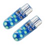 2 PCS T10 DC12V / 1.5W Car Strobe Clearance Light with COB Lamp Beads (Ice Blue Light)