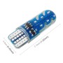 2 PCS T10 DC12V / 1.5W Car Strobe Clearance Light with COB Lamp Beads (Blue Light)