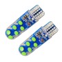 2 PCS T10 DC12V / 1.5W Car Strobe Clearance Light with COB Lamp Beads (Green Light)