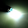 2 PCS T10 DC12V / 1.5W Car Strobe Clearance Light with COB Lamp Beads (White Light)