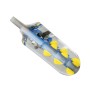 2 PCS T10 DC12V / 1.5W Car Strobe Clearance Light with COB Lamp Beads (Yellow Light)