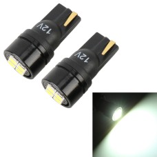 2 PCS T10 DC12V / 1.8W / 6000K / 140LM 4LEDs SMD-3030 Car Clearance Light