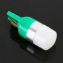 10 PCS T10 / W5W / 168 / 194 DC12V / 0.6W 1LEDs SMD-3030 Car Clearance Light (Green Light)