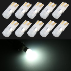 10 PCS T10 / W5W / 168 / 194 DC12V / 0.6W 1LEDs SMD-3030 Car Clearance Light (White Light)