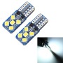 2 ПК T10 / W5W / 168 DC12V 1,8W 6000K 130LM 10LEDS SMD-2835.