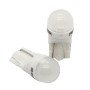 20 PCS T10 DC12V / 0.25W / 6500K / 20LM Car Round Head Plug-in Bubble Reading Light with 1LEDs SMD-3030 Lamps