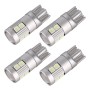 4 PCS T10 DC12V / 2W Car Clearance Light 9LEDs SMD-3030 Lamp Beads (Ice Blue Light)